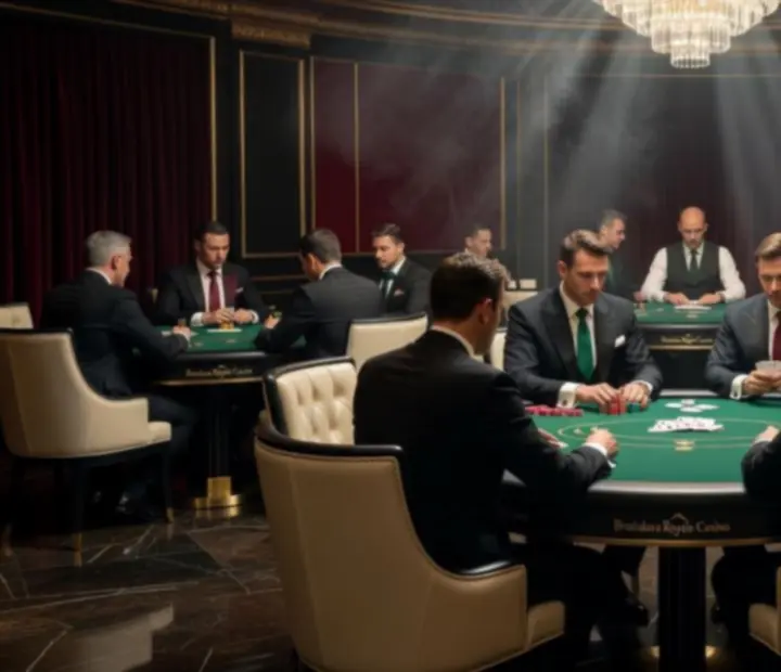 Elegantný pokerový salón Luck Morra